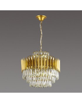 4123/16 HALL ODL19 434 золото/хрусталь Люстра E14 16*40W VALETTA-foto3