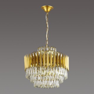 4123/16 HALL ODL19 434 золото/хрусталь Люстра E14 16*40W VALETTA-foto3
