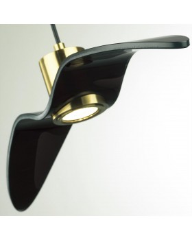 4900/1B PENDANT ODL22 289 чёрный/бронзовый/стекло Подвес GU10 1*5W BIRDS-foto7