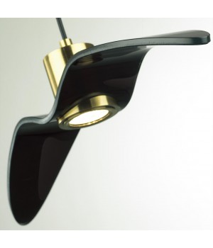 4900/1B PENDANT ODL22 289 чёрный/бронзовый/стекло Подвес GU10 1*5W BIRDS-foto7