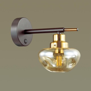 4405/1W MODERNI LN19 096 коричневый, золотой Бра E14 1*40W 220V YOSHI-foto3