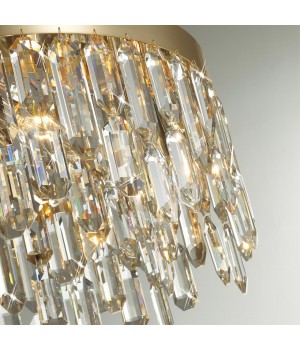 4986/6 HALL ODL22 449 золотой/хрусталь Люстра E14 6*40W DAKISA-foto7