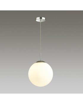 4543/1 SUSPENTIONI LN21 140 хром, белый Подвес E27 60W L провода 1500мм 220V SUMMER-foto4