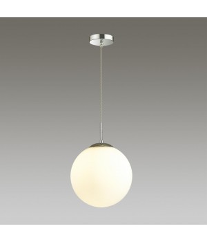 4543/1 SUSPENTIONI LN21 140 хром, белый Подвес E27 60W L провода 1500мм 220V SUMMER-foto4
