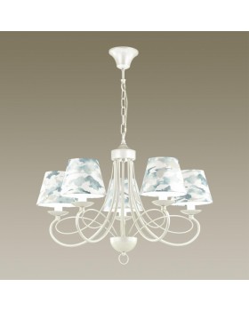 4541/5 NEOCLASSI LN21 белый 123 Люстра E14 5*40W 220V FLEUR-foto4