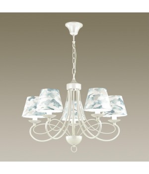 4541/5 NEOCLASSI LN21 белый 123 Люстра E14 5*40W 220V FLEUR-foto4