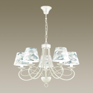 4541/5 NEOCLASSI LN21 белый 123 Люстра E14 5*40W 220V FLEUR-foto4