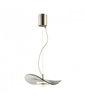 4858/10LA L-VISION ODL_EX21 65 никель/дымчатый/стекло Подвес LED 1*10W 3500K FLUENT-foto6