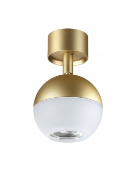 370813 OVER NT22 164 матовое золото Светильник накладной IP20 GU10 9W 220V GARN-foto7