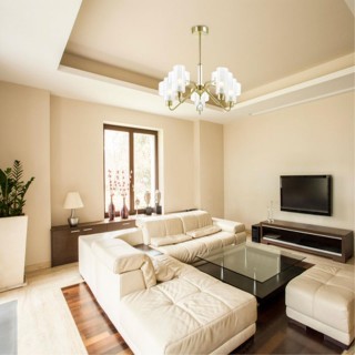 3705/5C COMFI LN19 087 матовый золотой Люстра потолочная E14 5*40W 220V DREW-foto4