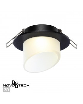 370896 SPOT NT22 276 черный Светильник встраиваемый IP20 GU10 9W 220V LIRIO-foto4