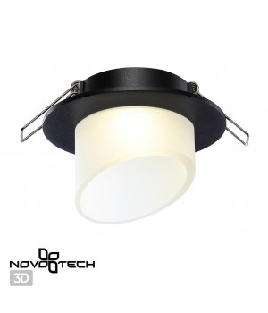 370896 SPOT NT22 276 черный Светильник встраиваемый IP20 GU10 9W 220V LIRIO-foto4