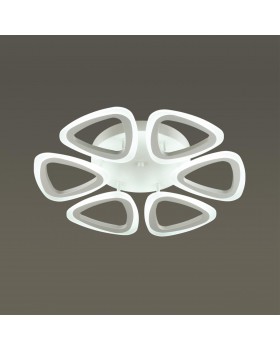 4524/84CL LEDIO LN20 026 белый Люстра потолочная диммир. с ДУ LED 84W 3000-6000К 6552Лм 220V MIEKO-foto3