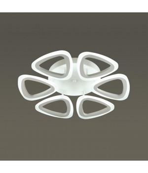 4524/84CL LEDIO LN20 026 белый Люстра потолочная диммир. с ДУ LED 84W 3000-6000К 6552Лм 220V MIEKO-foto3