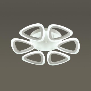 4524/84CL LEDIO LN20 026 белый Люстра потолочная диммир. с ДУ LED 84W 3000-6000К 6552Лм 220V MIEKO-foto3