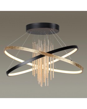 3901/70CL L-VISION ODL22 215 черный/золотистый/металл Потолочный светильник IP20 LED 70W 3340Лм 4000K MONICA-foto4