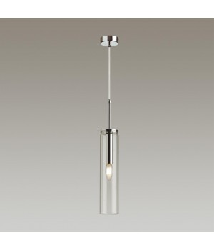 4695/1 PENDANT ODL20 299 хром/прозрачный Подвес E14 1*40W KLUM-foto3