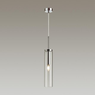 4695/1 PENDANT ODL20 299 хром/прозрачный Подвес E14 1*40W KLUM-foto3