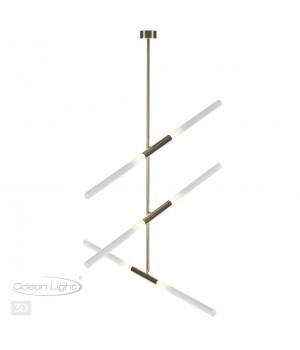 4306/6 HIGHTECH ODL22 115 золото Потолочный светильник IP20 G9 6*40W SOHO-foto6