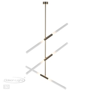 4306/6 HIGHTECH ODL22 115 золото Потолочный светильник IP20 G9 6*40W SOHO-foto6