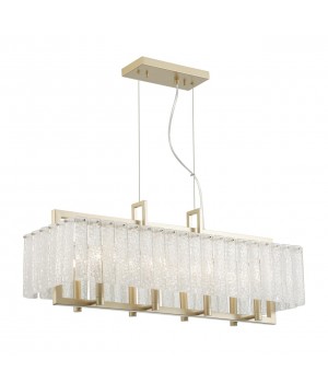 4976/8 HALL ODL22 377 матов.золотой/стекло Люстра G9 8*40W EDERA-foto5