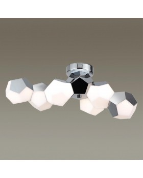 4304/36CL HIGHTECH ODL22 213 хром Потолочный светильник IP20 LED 36W 2160Лм IP20 4000K BINGO-foto3