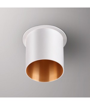 370434 SPOT NT19 281 белый Встраиваемый светильник IP20 GU10 50W 220V BUTT-foto4