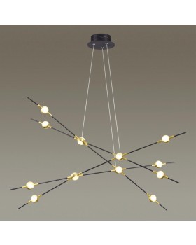 3906/48L L-VISION ODL20 139 золотистый/металл Подвесной светильник LED 4000K 48W 220V COSTELLA-foto4