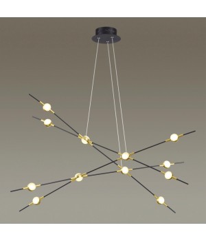 3906/48L L-VISION ODL20 139 золотистый/металл Подвесной светильник LED 4000K 48W 220V COSTELLA-foto4