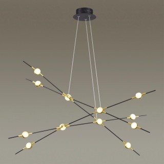 3906/48L L-VISION ODL20 139 золотистый/металл Подвесной светильник LED 4000K 48W 220V COSTELLA-foto4