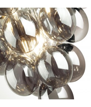 4797/6C MODERN ODL21 345 дымчатый/хром Люстра потолочная E14 6*40W GRAPE-foto5