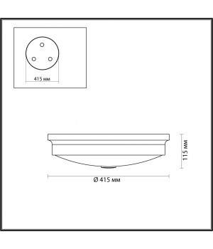 4825/4C WALLI ODL21 515 никель/белый Настенно-потолочный светильник E14 4*40W MARSEI-foto2