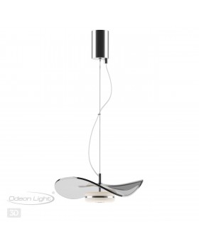 4858/10LA L-VISION ODL_EX21 65 никель/дымчатый/стекло Подвес LED 1*10W 3500K FLUENT-foto5
