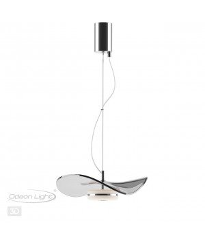 4858/10LA L-VISION ODL_EX21 65 никель/дымчатый/стекло Подвес LED 1*10W 3500K FLUENT-foto5