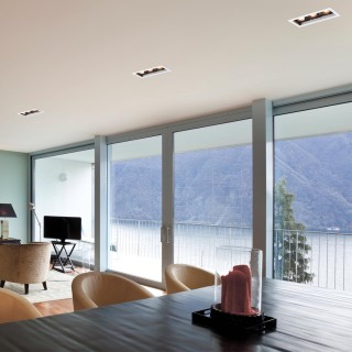 370714 SPOT NT20 267 белый/черный Встраиваемый светильник IP20 GU10 3*50W 220V GESSO-foto3