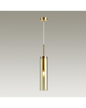 4693/1 PENDANT ODL20 299 золотой/янтарный Подвес E14 1*40W KLUM-foto3