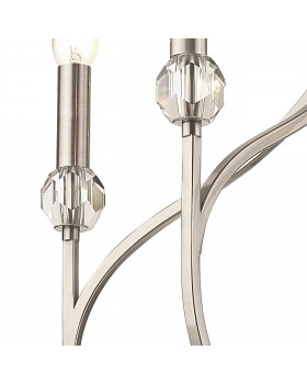 4495/5C NEOCLASSI LN20 186 никель Люстра потолочная E14 5*60W 220V MACKENZIE-foto4