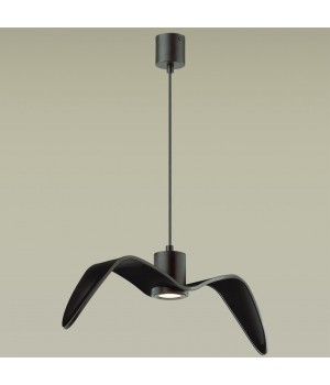 4902/1C PENDANT ODL22 289 чёрный/стекло Подвес GU10 1*5W BIRDS-foto4