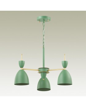 3785/3 MODERNI LN19 113 зеленый, золото Люстра E27 3*60W 220V GEMMA-foto3