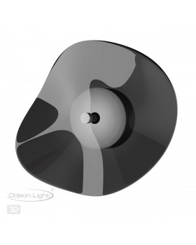 4859/5WL L-VISION ODL_EX21 97 никель/черный/стекло Настенный светильник LED 1*5W 3500K FLUENT-foto5