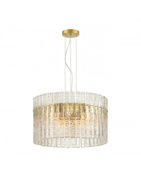 4938/6 HALL ODL22 437 матов.золотой/прозрачныйстекло Люстра E14 6*40W MERKALE-foto5