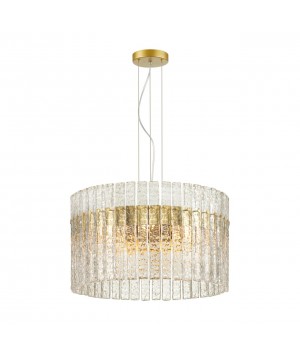 4938/6 HALL ODL22 437 матов.золотой/прозрачныйстекло Люстра E14 6*40W MERKALE-foto5