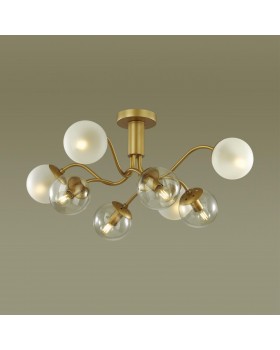 4555/8C MODERNI LN21 079 матовое золото Люстра потолочная E14 8*40W 220V CANDICE-foto3