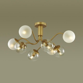 4555/8C MODERNI LN21 079 матовое золото Люстра потолочная E14 8*40W 220V CANDICE-foto3