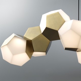 4305/7WL HIGHTECH ODL22 213 золото Настенный светильник LED 7W 420Лм IP20 BINGO-foto6