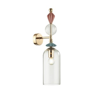 4855/1WA CLASSIC ODL_EX21 65 золото/разноцветн./керамика/стекло Бра E14 1*40W BIZET-foto6
