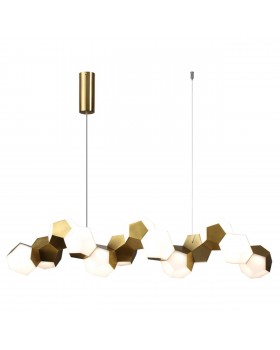 4305/74L HIGHTECH ODL22 165 золото Подвесной светильник LED 83W 4440Лм IP20 BINGO-foto5