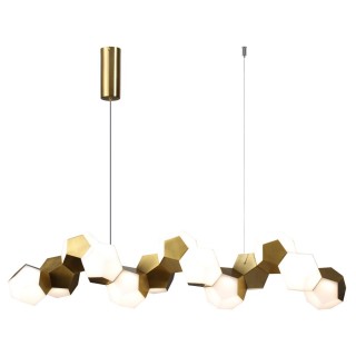 4305/74L HIGHTECH ODL22 165 золото Подвесной светильник LED 83W 4440Лм IP20 BINGO-foto5