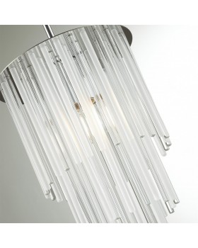 4920/1 MODERN ODL22 329 хром/прозрач./матов./стекло Подвес E27 1*60W PAPITA-foto7