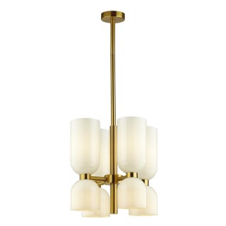 4798/8 MIDCENT ODL21 401 бронзовый/белый Люстра E14 8*60W ORINOCO-foto6